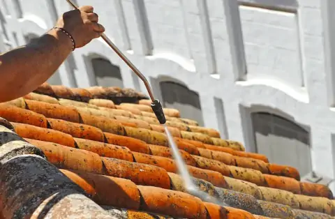 Nettoyage de toitures - Montblanc